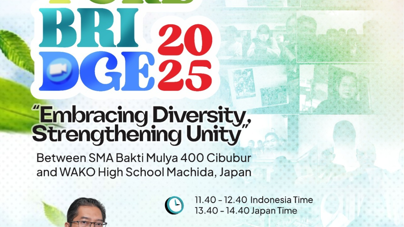 Sekolah Bakti Mulya 400 Cibubur dan Wako High School Jepang Bangun Jembatan Budaya Lewat Bahasa