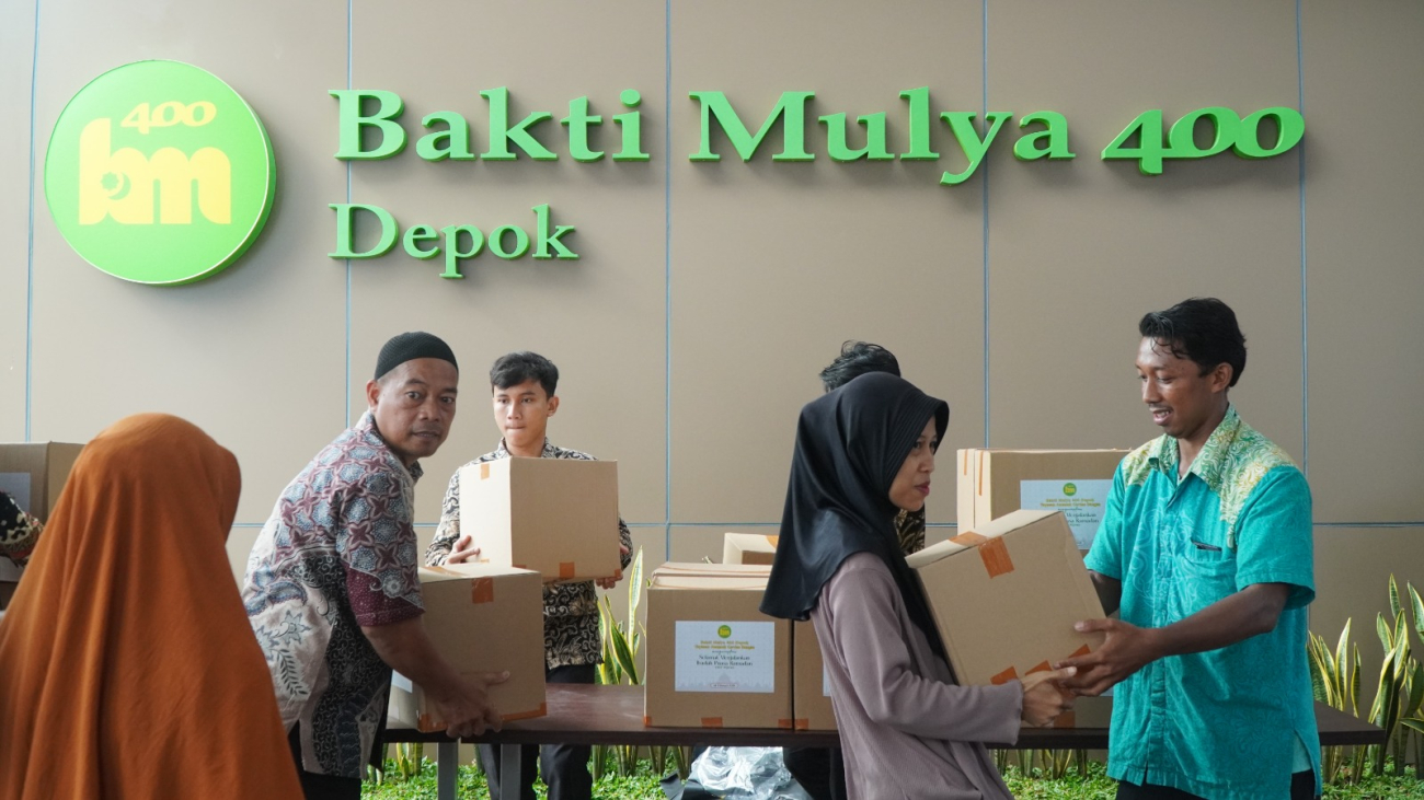 Gapai Berkah Ramadan, Sekolah BM 400 Depok Gelar Bakti Sosial untuk Warga Sekitar-3